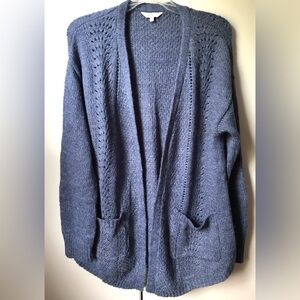Candies Cardigan Sweater. Size L. EUC.
